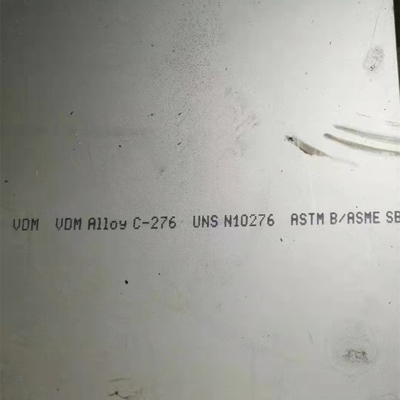 Сплав Hastelloy C-276 Сплав ASTM B575 UNS N10276 Сплавная пластина