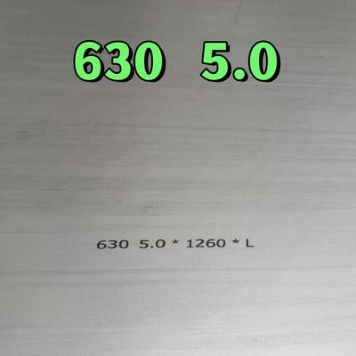 17-4PH SUS 630 Горяче прокатаная нержавеющая сталь Плита 1-30 мм Толщина H1150 HRC40 Твердость